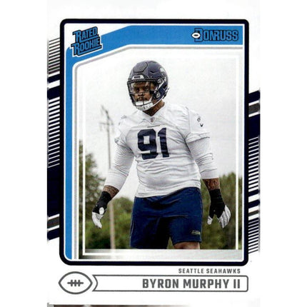 Byron Murphy II 2024 Donruss #321 RC Seattle Seahawks