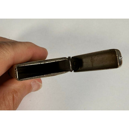 E.J. Arnold Racing Stables Souvenir Match Safe Holder Vintage 3"