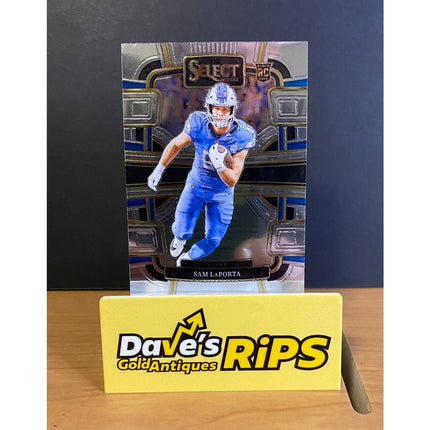 Sam LaPorta 2024 Panini Select #35 Rookie RC Card Detroit Lions