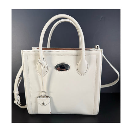 Dooney & Bourke Florentine Toscana White Bobo Tote Handbag BFLRN0691 MSRP $368