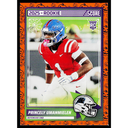 Princely Umanmielen 2025 Score-A-Treat #86 RC Carolina Panthers