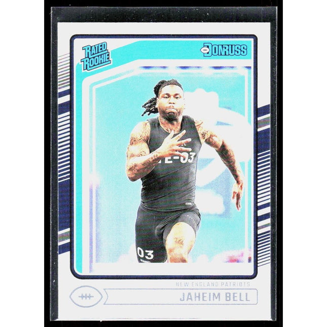 Jaheim Bell 2024 Donruss #337 RC New England Patriots