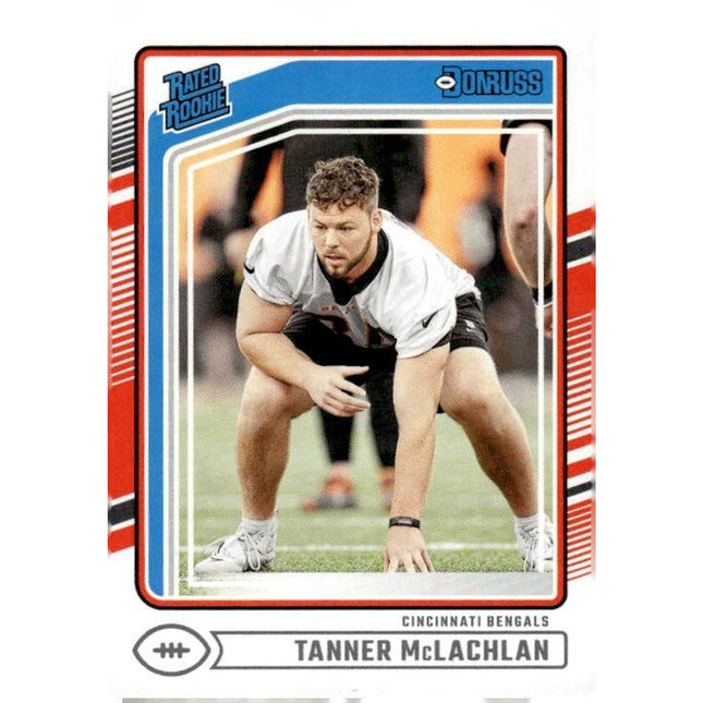 Tanner McLachlan 2024 Donruss #324 RC Cincinnati Bengals