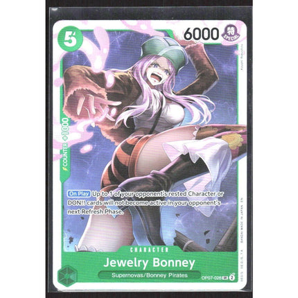 Jewelry Bonney Premium Booster -The Best- Vol. 2 #OP07-026 Super Rare