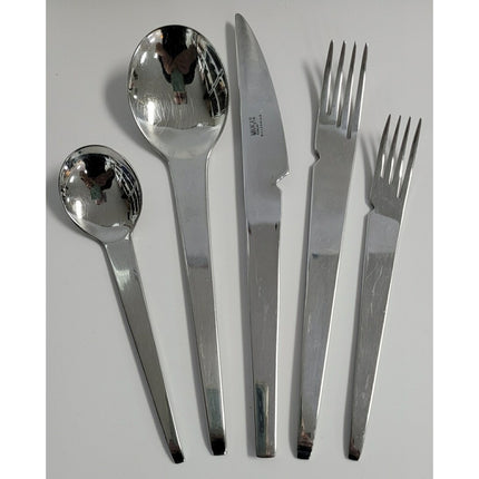 Rare Vintage Mikasa Millennium 30-Piece Stainless Flatware Set – Service for 6