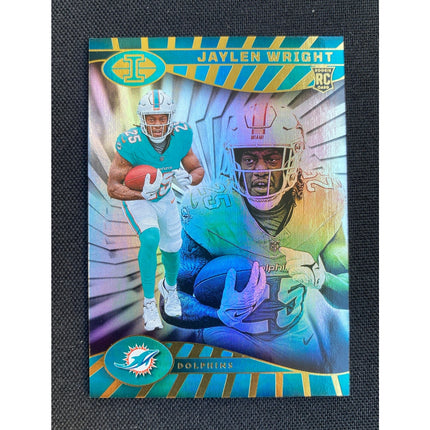 2024 Panini Illusions Jaylen Wright RC #56 Miami Dolphins Rookie Card