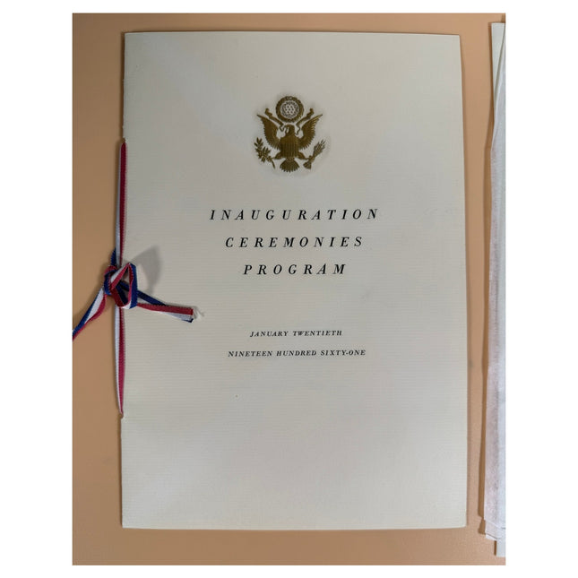 1961 Kennedy Johnson Presidential Inaugural Ceremonies Congress Invite Tickets