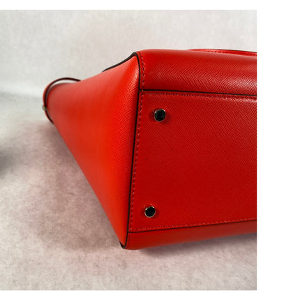 Kate Spade Staci Saffiano Red Leather Laptop Bag — MSRP $429 NWT