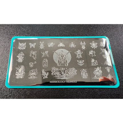 Maniology MXM053 Mani x Me April 2021 Fairy Kingdom Nail Art Stamping Plate