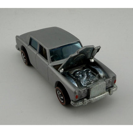 Hot Wheels Redline Rolls Royce Silver Shadow 1969 HK Gray Enamel Diecast