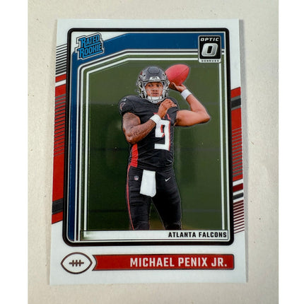 2024 Donruss Optic Michael Penix Jr RC #279 Rated Rookie Falcons QB