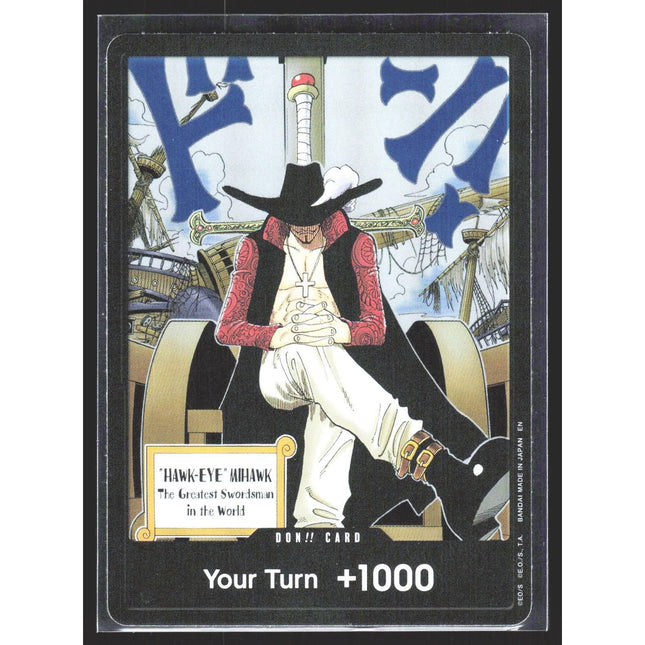 DON!! Card (Dracule Mihawk) The Azure Sea's Seven #