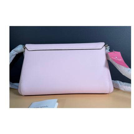 Kate Spade Dana Small Flap Crossbody Pink Saffiano Bag NWT $249 MSRP