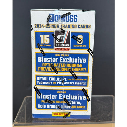 Panini Donruss 2024-25 NBA Basketball Trading Cards Blaster Box NIB Sealed