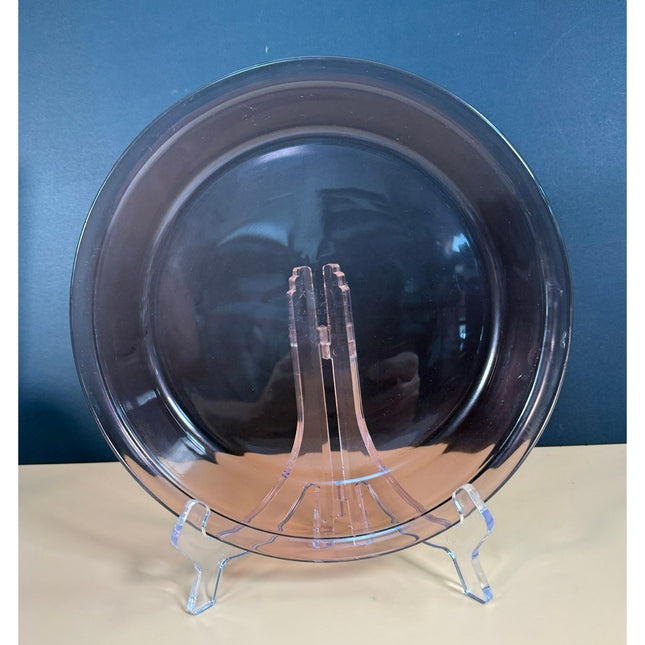 Set of 3 Pyrex Amethyst Purple Glass Pie Plates #209 9.5" Vintage Baking Dishes