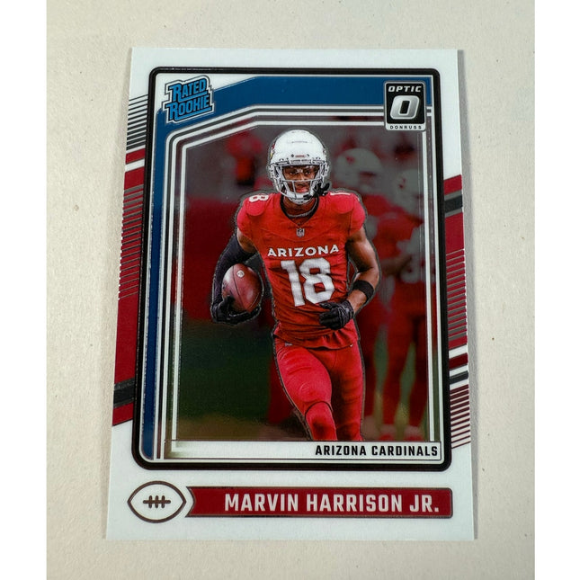 2024 Donruss Optic Marvin Harrison Jr RC #276 Rated Rookie Cardinals