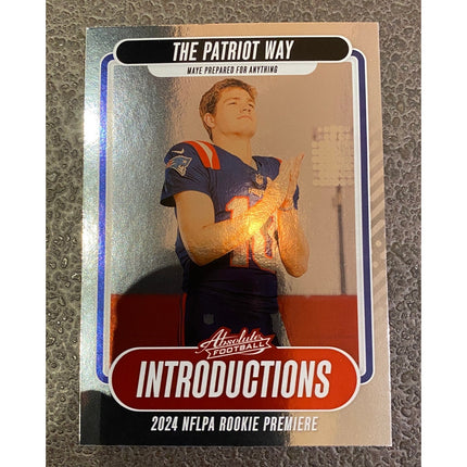 2024 NFLPA Rookie Premiere Absolute Introductions RC Drake Maye #I-DME