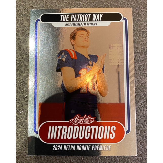 2024 NFLPA Rookie Premiere Absolute Introductions RC Drake Maye #I-DME