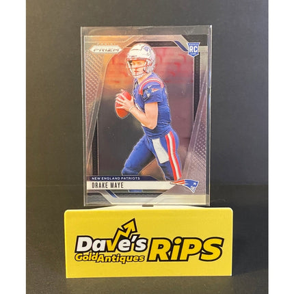 Drake Maye 24 Prizm 329 Patriots