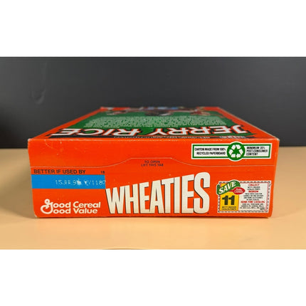 1995 Wheaties Jerry Rice Unopened Cereal Box NFL Collectible