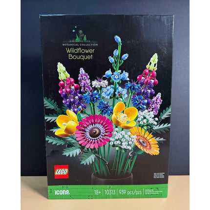 LEGO Icons 10313 Botanical Collections Wildflower Bouquet NIB Building Set