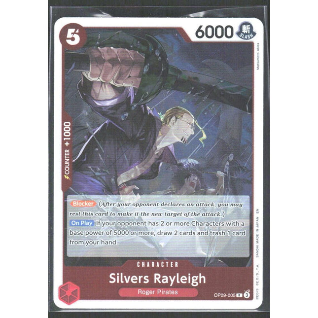 Silvers Rayleigh Emperors in the New World #OP09-005 Rare