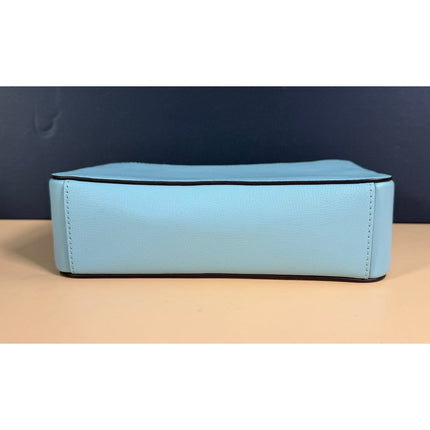 Kate Spade New York Harper Turquoise Aqua Pool Leather Crossbody Shoulder Bag