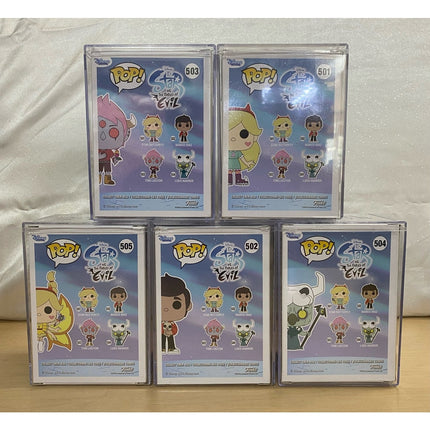Funko Pop! Star vs. the Forces of Evil Complete Set of 5 – NIB Vaulted