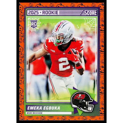 Emeka Egbuka 2025 Score-A-Treat #2 RC Tampa Bay Buccaneers