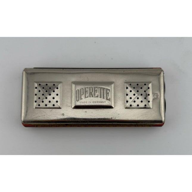 Vintage German Operette Harmonica – 2-Sided C & G Keys – Made in Germany