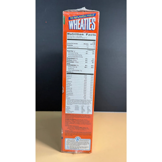1999 Wheaties 75 Years of Champions Unopened Cereal Box Sealed in Plastic