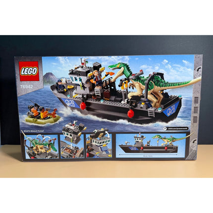LEGO Jurassic World 76942 Baryonyx Dinosaur Boat Escape NIB