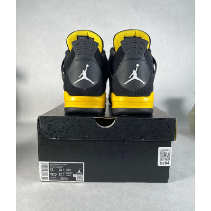 2023 Nike Air Jordan 4 Retro DH6927-017 Black & Yellow Men’s 11 – NIB
