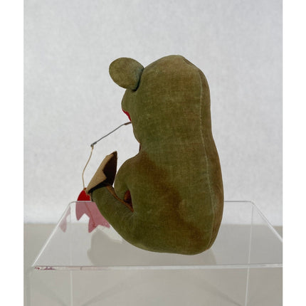 Vintage Dakin Dream Pets “Fishin’ Frog” Plush Japan