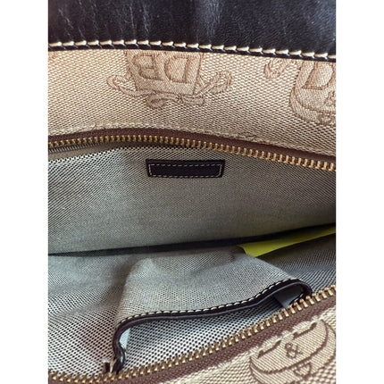 Dooney & Bourke DL57C East–West Shoulder Bag – Jacquard Monogram Canvas