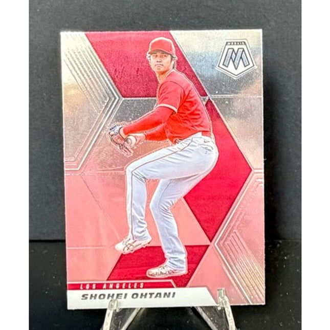 Shohei Ohtani 2021 Panini Mosaic #179 Los Angeles Angels