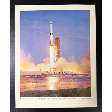Apollo 11 1969 Moon Landing 69-HC Prints Set of 12 14" Space History