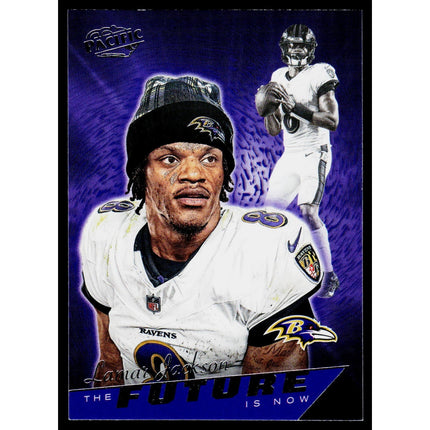 Lamar Jackson 2024 Panini Encore The Future is Now #9 Baltimore Ravens