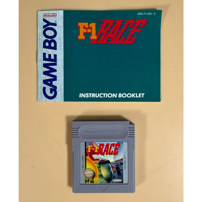 F1 Race Formula One Nintendo Game Boy GB Game Cartridge