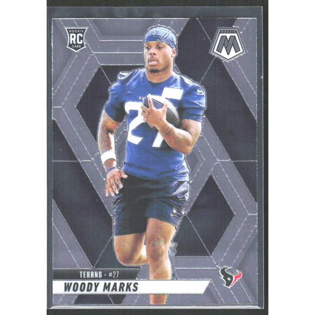 Woody Marks 2025 Panini Mosaic #395 RC Houston Texans