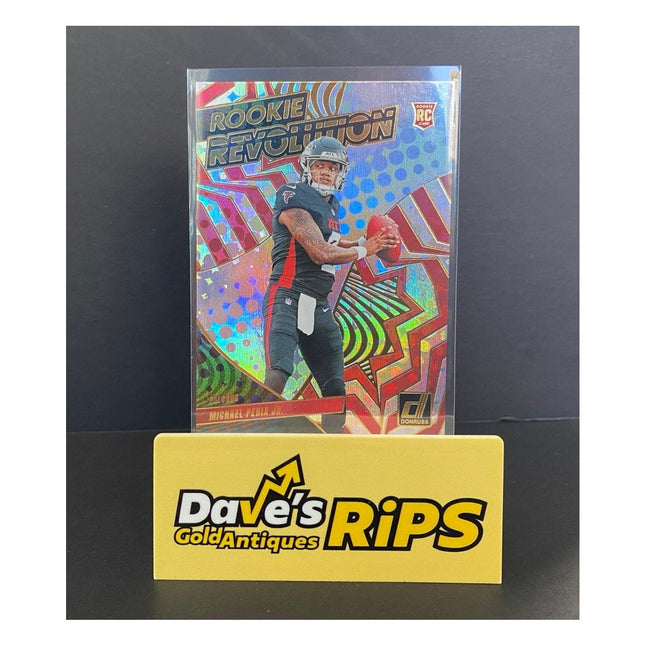 Michael Penix Jr. 2024 Donruss #6 RC Rookie Atlanta Falcons Rookie Revolution