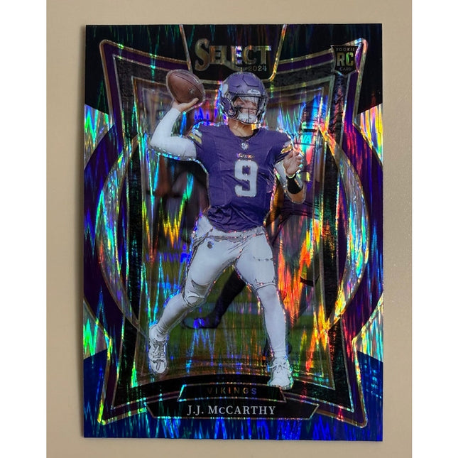 2024 Panini Select Prizm Concourse RC J.J. McCarthy #24