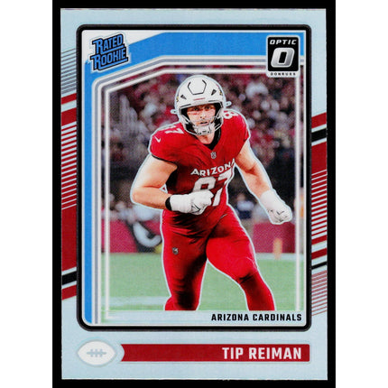 Tip Reiman 2024 Donruss Optic Holo #292 Arizona Cardinals