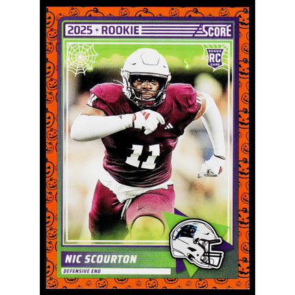 Nic Scourton 2025 Score-A-Treat #27 RC Carolina Panthers