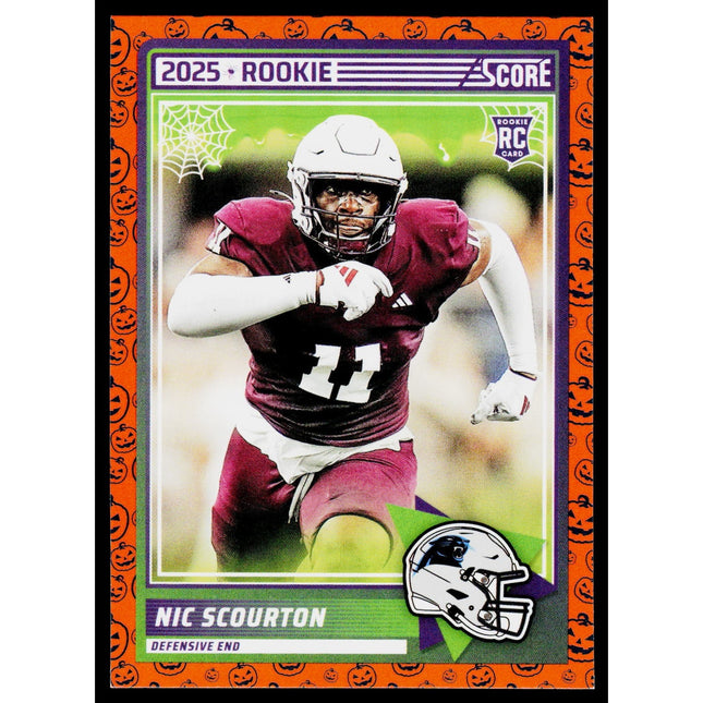 Nic Scourton 2025 Score-A-Treat #27 RC Carolina Panthers