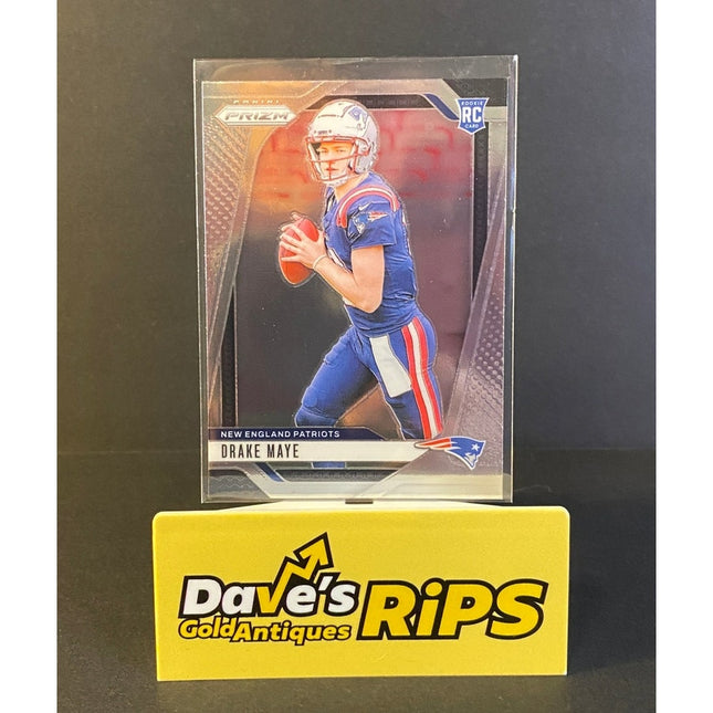 2024 Panini Prizm Drake Maye RC #329 New England Patriots Rookie Card