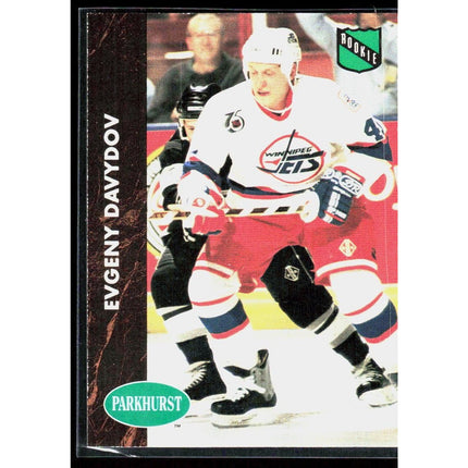 Evgeny Davydov 1991-92 Parkhurst #422 RC Winnipeg Jets