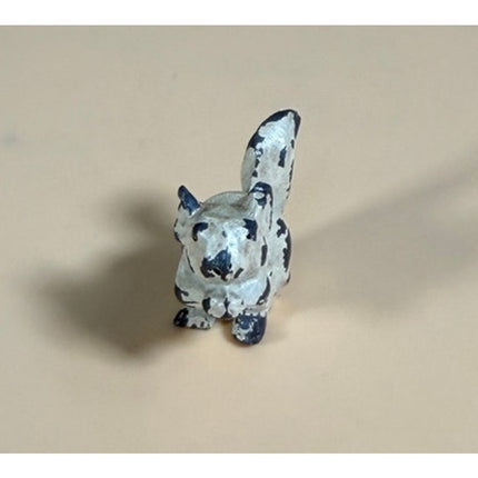 Vintage Hubley Cast Iron Squirrel Paperweight HTG Original Paint