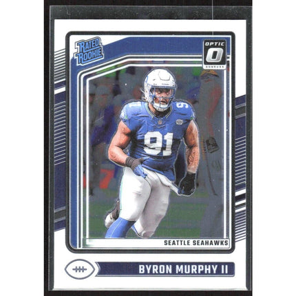 Byron Murphy II 2024 Donruss Optic #217 RC Seattle Seahawks