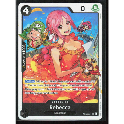 Rebecca Awakening of the New Era #OP05-091 Super Rare